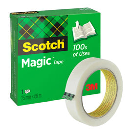Nastro adesivo Magic 810 - 25 mm x 66 m - acrilico - trasparente - Scotch