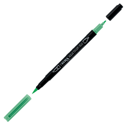 Pennarelli Aqua Brush Duo - punte 2,00 - 4,00 mm - Lyra - astuccio 12 pezzi
