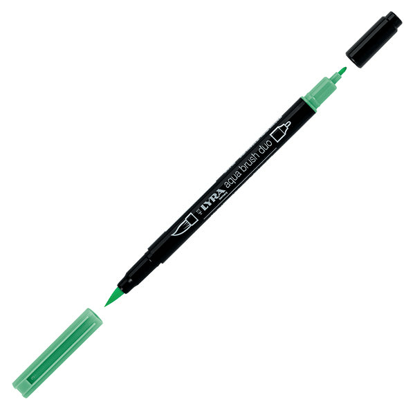Pennarelli Aqua Brush Duo - punte 2,00 - 4,00 mm - Lyra - astuccio 12 pezzi