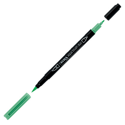 Pennarelli Aqua Brush Duo - punte 2,00 - 4,00 mm - Lyra - astuccio 12 pezzi