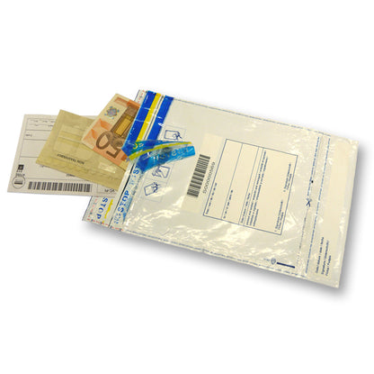 Busta di sicurezza - 36,5 x 45,5 cm - 70 micron - LDPE - Viva - conf. 25 pezzi