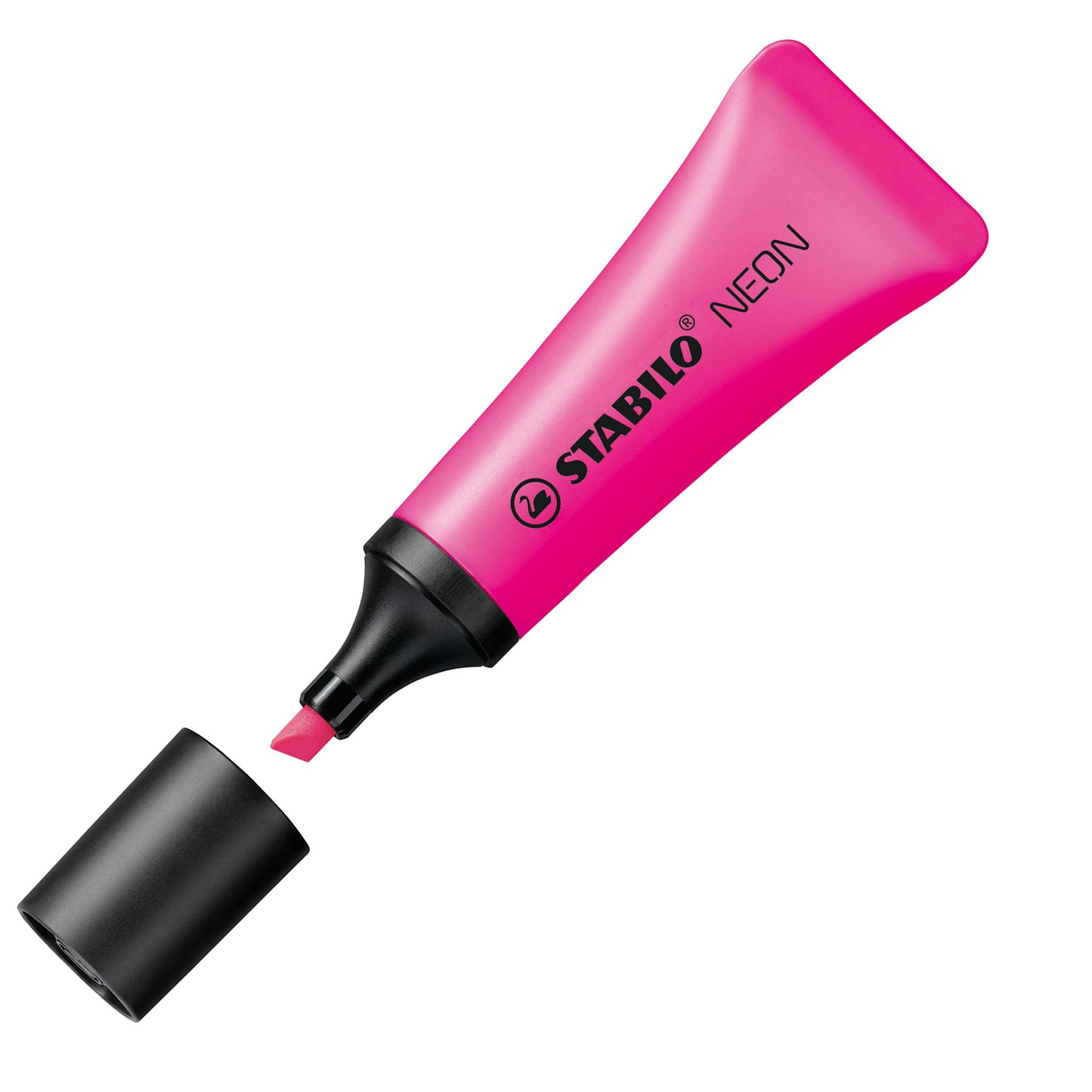 Evidenziatore stabilo Neon - punta a scalpello - tratto 2,00 - 5,00 mm - Stabilo - astuccio 4 pezzi