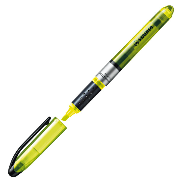 Evidenziatore Stabilo Navigator - punta a scalpello - tratto 1,00 - 4,00 mm - Stabilo - astuccio 4 pezzi