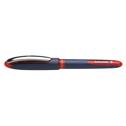 Roller One Business con cappuccio  - tratto ultra smooth 0,6mm - rosso - Schneider