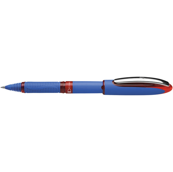 Roller One Hybrid C con cappuccio - tratto 0,3mm - rosso - Schneider