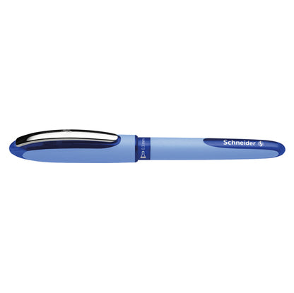 Roller One Hybrid N con cappuccio - tratto 0,3mm - blu - Schneider