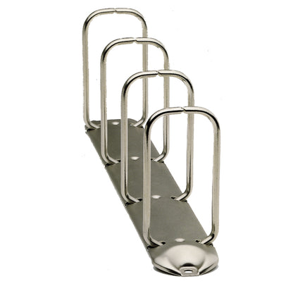 Raccoglitore Stelvio F - 22 x 30 cm - 4 anelli a Q 65 mm - dorso 9 cm - blu - Sei Rota
