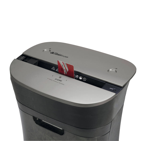 Distruggidocumenti 512XN - a frammenti - 19L - Titanium