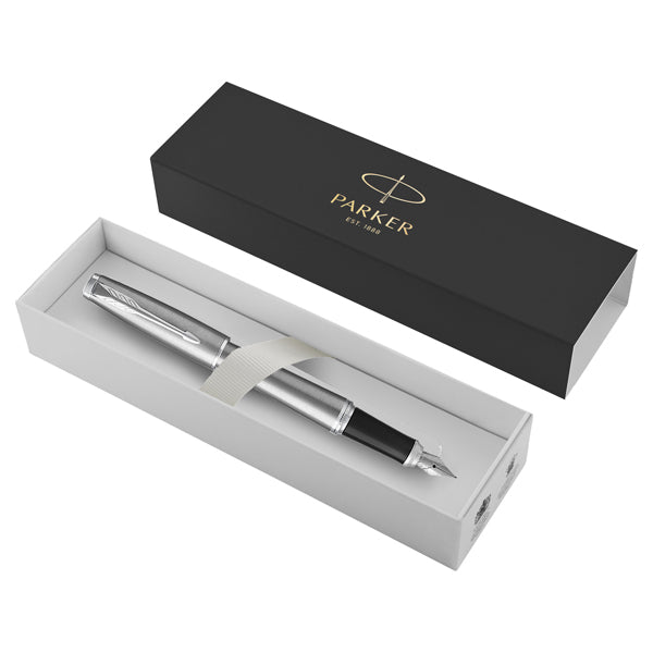Penna stilografica Urban Metro Metallic CT - punta M - Parker