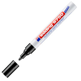 Marcatore industriale a vernice 8750 - punta tonda - da 2 a 4 mm - nero - Edding