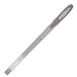 Penna a sfera gel con cappuccio Uni Ball Signo M120  - punta 0,8mm  - argento - Uni Mitsubishi