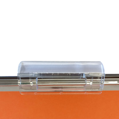 Cartella sospesa Silver - cassetto - interasse 33 cm - fondo V - 31,2 x 25 cm -  arancio - Bertesi