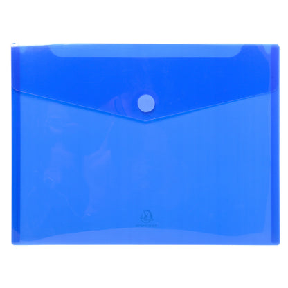 Busta a tasca con chiusura in velcro - PPL - 24 x 32 cm - colori assortiti - Exacompta