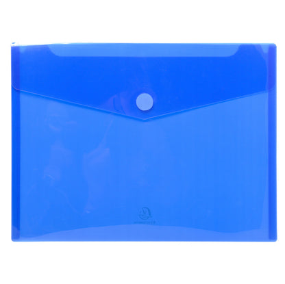 Busta a tasca con chiusura in velcro - PPL - 24 x 32 cm - colori assortiti - Exacompta