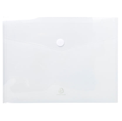 Busta a tasca con chiusura in velcro - PPL - 24 x 32 cm - colori assortiti - Exacompta