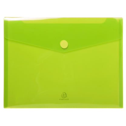 Busta a tasca con chiusura in velcro - PPL - 24 x 32 cm - colori assortiti - Exacompta