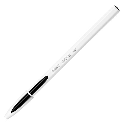 Penna a sfera Cristal Up con cappuccio - punta media 1,2mm - nero  - Bic - conf. 20 pezzi