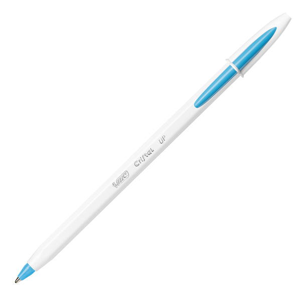 Penna a sfera Cristal Up con cappuccio - punta media 1,2mm - fun  - Bic - conf. 20 pezzi