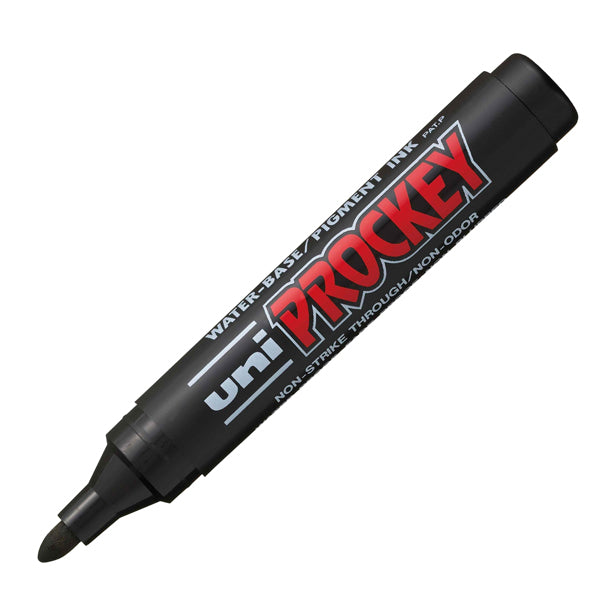 Marcatori Uni Prockey M122 - punta conica 1,20 - 1,80 mm - colori assortiti - Uni Mitsubishi - astuccio 4 pezzi