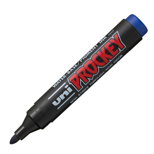 Marcatori Uni Prockey M122 - punta conica 1,20 - 1,80 mm - colori assortiti - Uni Mitsubishi - astuccio 4 pezzi