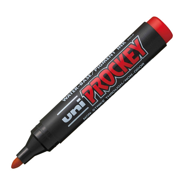 Marcatori Uni Prockey M122 - punta conica 1,20 - 1,80 mm - colori assortiti - Uni Mitsubishi - astuccio 4 pezzi
