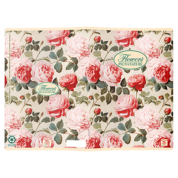 Maxiquaderno Nature Flowers - A4 - 5 mm - 42 fogli - 80 gr - Pigna