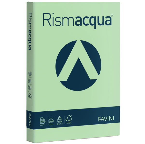Carta Rismacqua - A4 - 90 gr - verde chiaro 09 - Favini - conf. 300 fogli