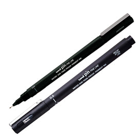 Pin fineliner - punta 0.5 mm - nero - Uni Mitsubishi