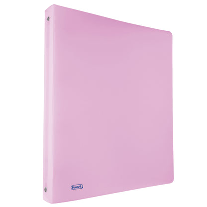Raccoglitore Pastel - 22 x 30 cm - 4 anelli tondi 30 mm - PP - glicine - Favorit