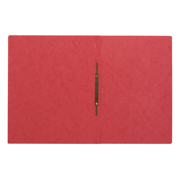 Cartellina semplice con pressino- 265 gr - A4 - cartone pressato - rosso - Pagna