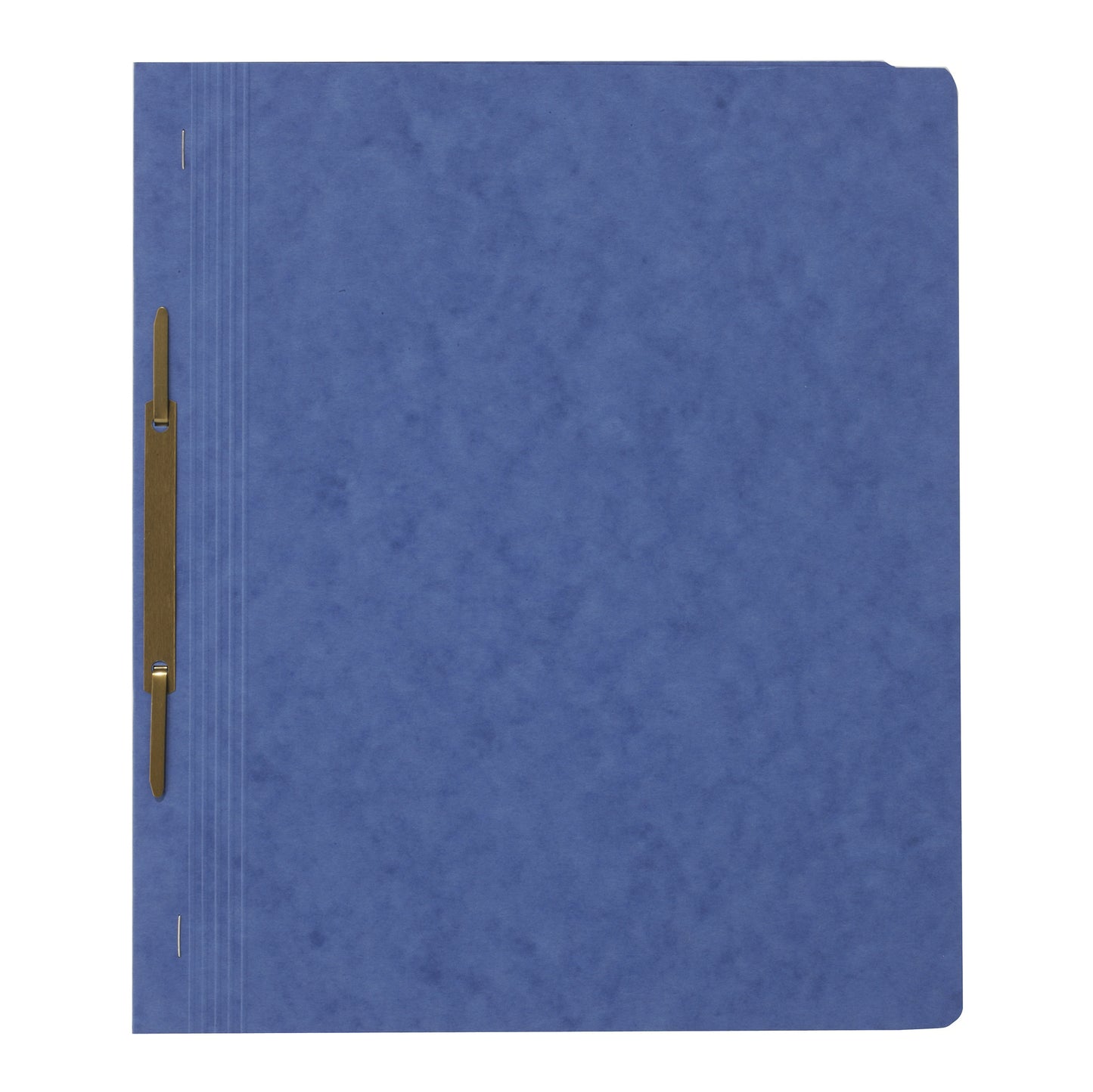 Cartellina semplice con pressino- 265 gr - A4 - cartone pressato - blu - Pagna