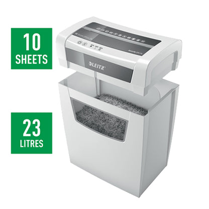 Distruggidocumenti Home Office P4 - taglio a frammenti 4x28 mm - Leitz IQ