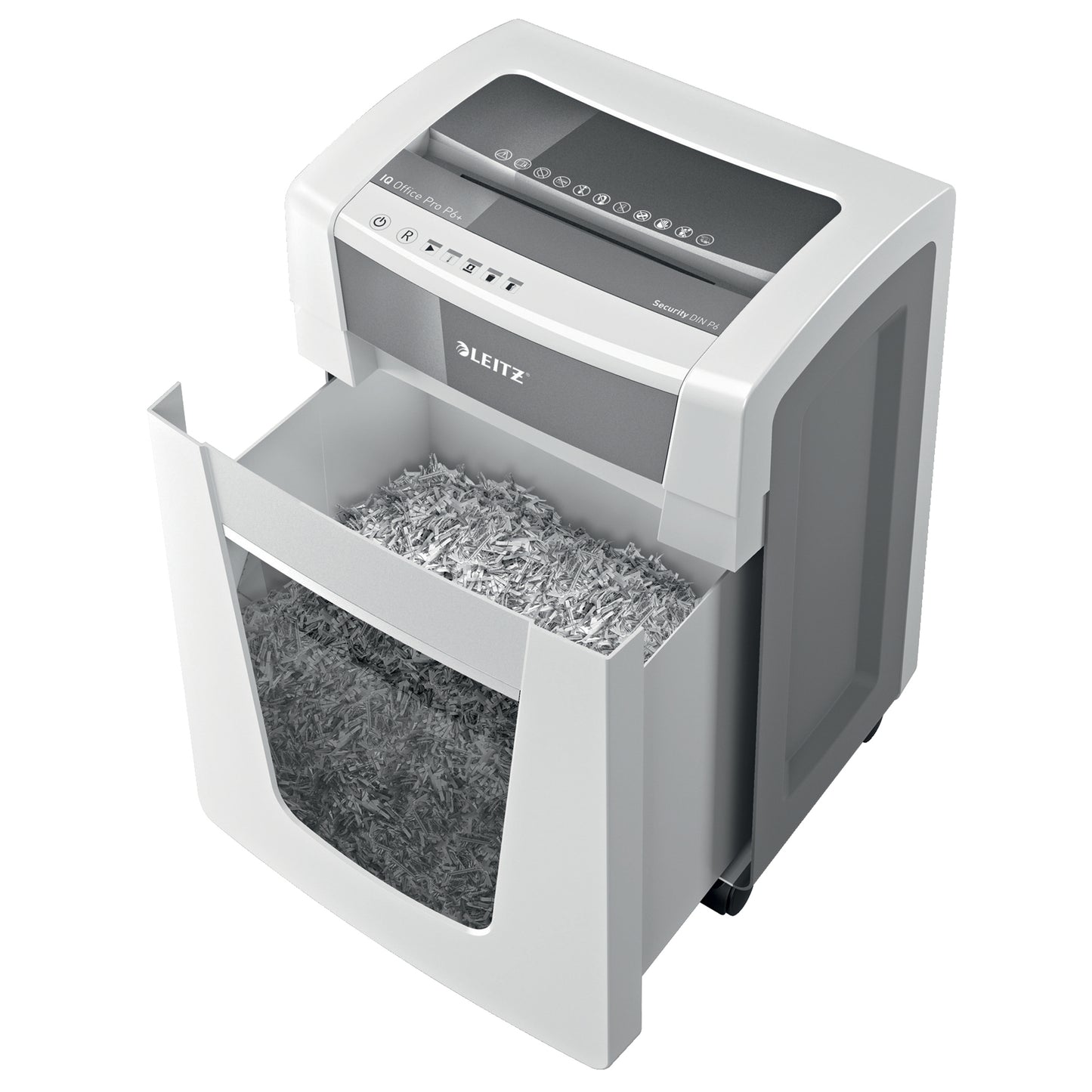 Distruggidocumenti Office Pro P6+ - taglio a frammenti 1x5 mm - Leitz IQ