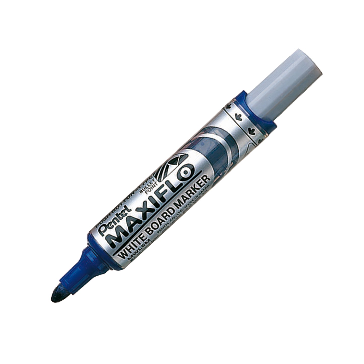 Marcatori Maxiflo con cancellino - punta conica 6 mm - colori assortiti - Pentel - set 4 + 1 pezzi