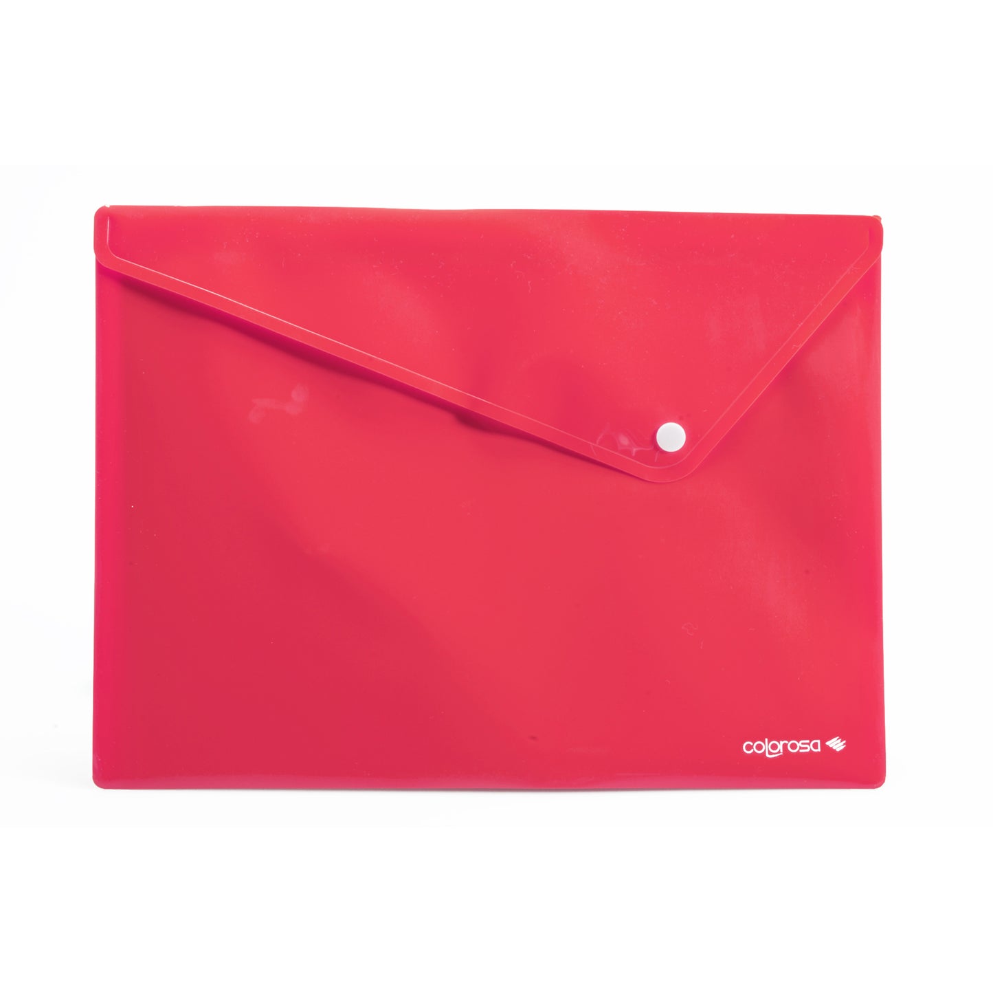 Busta con bottone - 33 x 24,5 cm - PP - colori assortiti - Colorosa - conf. 6 pezzi
