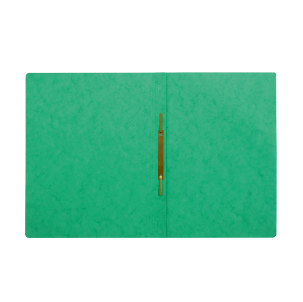 Cartellina semplice con pressino- 265 gr - A4 - cartone pressato - verde - Pagna