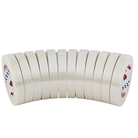 Nastro adesivo FG BD - rinforzato - 2,5 cm x 50 m - trasparente - Eurocel
