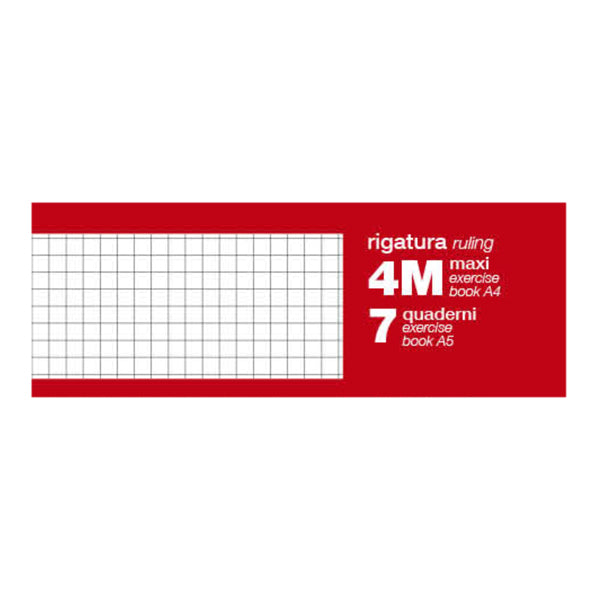 Maxiquaderno One Color Pastel PP - A4+- 4mm - 80 fogli - 80 gr -  c/fori - spiralato - Blasetti