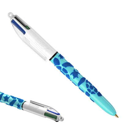 Penna sfera scatto multifunzione 4 Colours Velours - punta 1,0 mm - 4 colori - Bic - scatola 12 pezzi