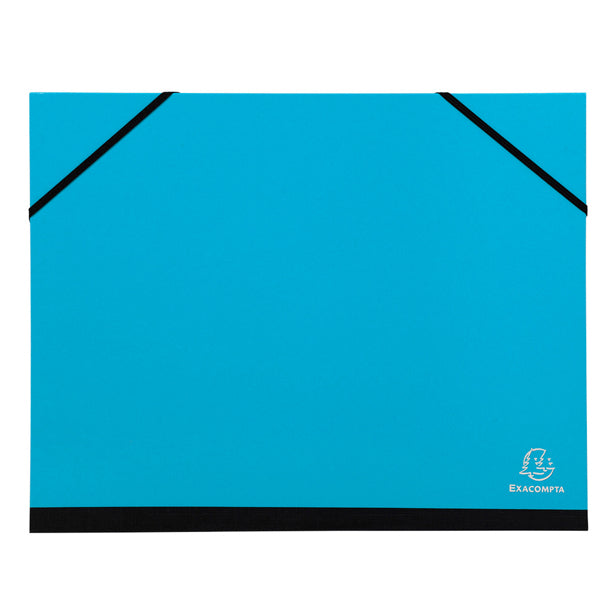 Cartella porta disegni con elastico angolare Iderama - A4 - cartoncino plastificato - colori assortiti - Exacompta