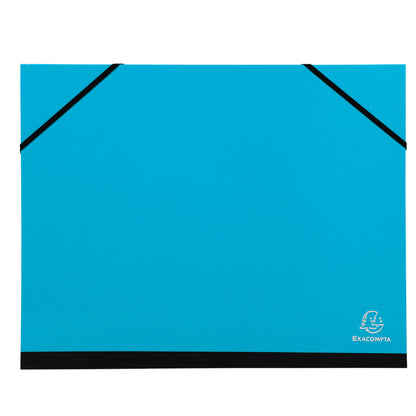 Cartella porta disegni con elastico angolare Iderama - A4 - cartoncino plastificato - colori assortiti - Exacompta
