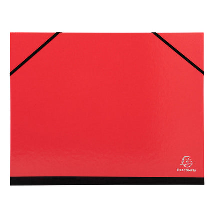 Cartella porta disegni con elastico angolare Iderama - A4 - cartoncino plastificato - colori assortiti - Exacompta