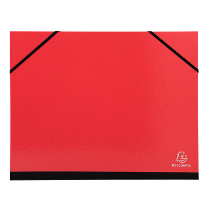 Cartella porta disegni con elastico angolare Iderama - A4 - cartoncino plastificato - colori assortiti - Exacompta