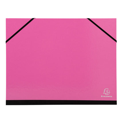 Cartella porta disegni con elastico angolare Iderama - A4 - cartoncino plastificato - colori assortiti - Exacompta