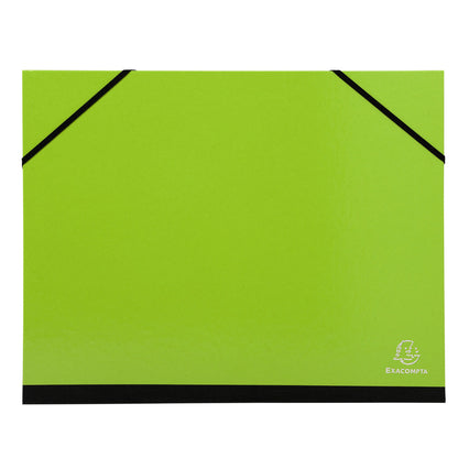 Cartella porta disegni con elastico angolare Iderama - A4 - cartoncino plastificato - colori assortiti - Exacompta