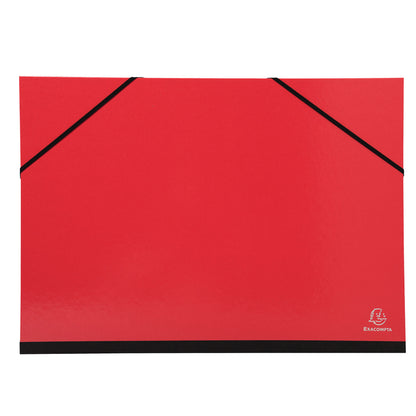 Cartella porta disegni con elastico angolare Iderama - A3 - cartoncino plastificato - colori assortiti - Exacompta