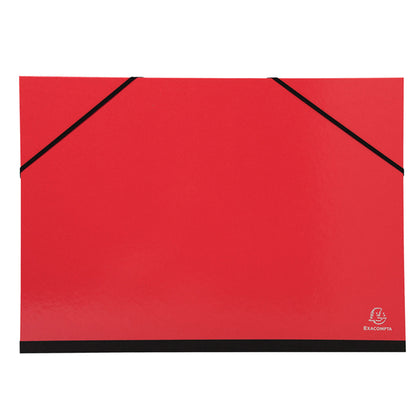Cartella porta disegni con elastico angolare Iderama - A3 - cartoncino plastificato - colori assortiti - Exacompta