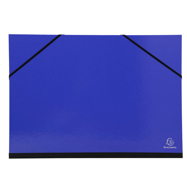 Cartella porta disegni con elastico angolare Iderama - A3 - cartoncino plastificato - colori assortiti - Exacompta