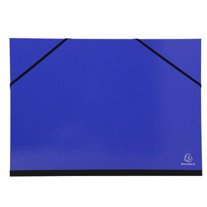 Cartella porta disegni con elastico angolare Iderama - A3 - cartoncino plastificato - colori assortiti - Exacompta