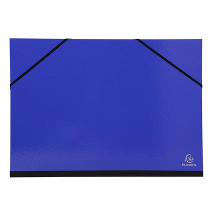 Cartella porta disegni con elastico angolare Iderama - A3 - cartoncino plastificato - colori assortiti - Exacompta